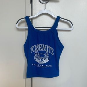 Princess Polly royal blue tank